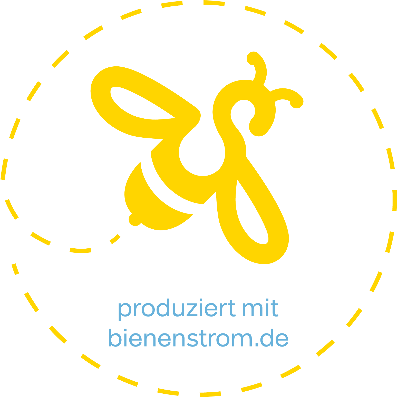 Produziert mit bienenstrom.de